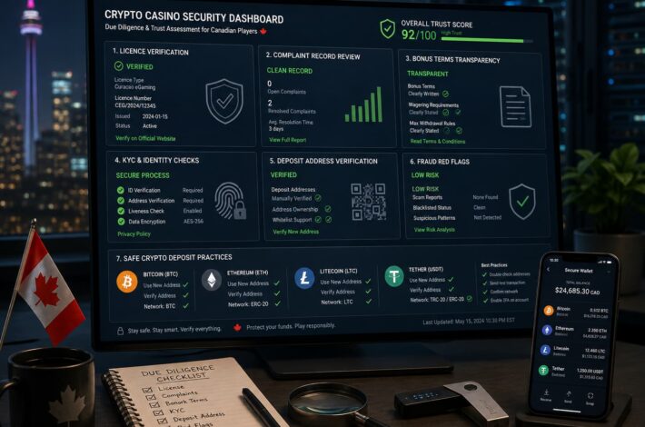 How to Identify a Trustworthy Crypto Casino: A Security Guide for Canadian Players