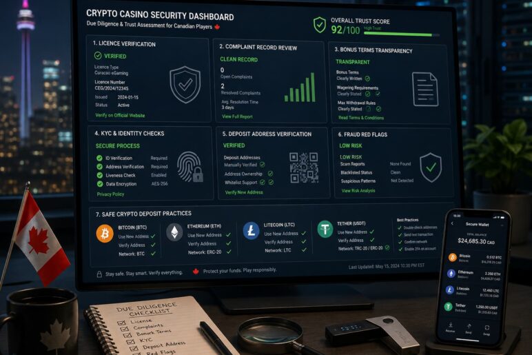 How to Identify a Trustworthy Crypto Casino: A Security Guide for Canadian Players